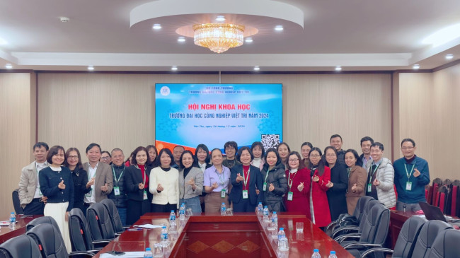 Hướng tới Hội nghị Khoa học Trường Đại học Công nghiệp Việt Trì năm 2026 Chào mừng 70 năm truyền thống đào tạo của Nhà trường